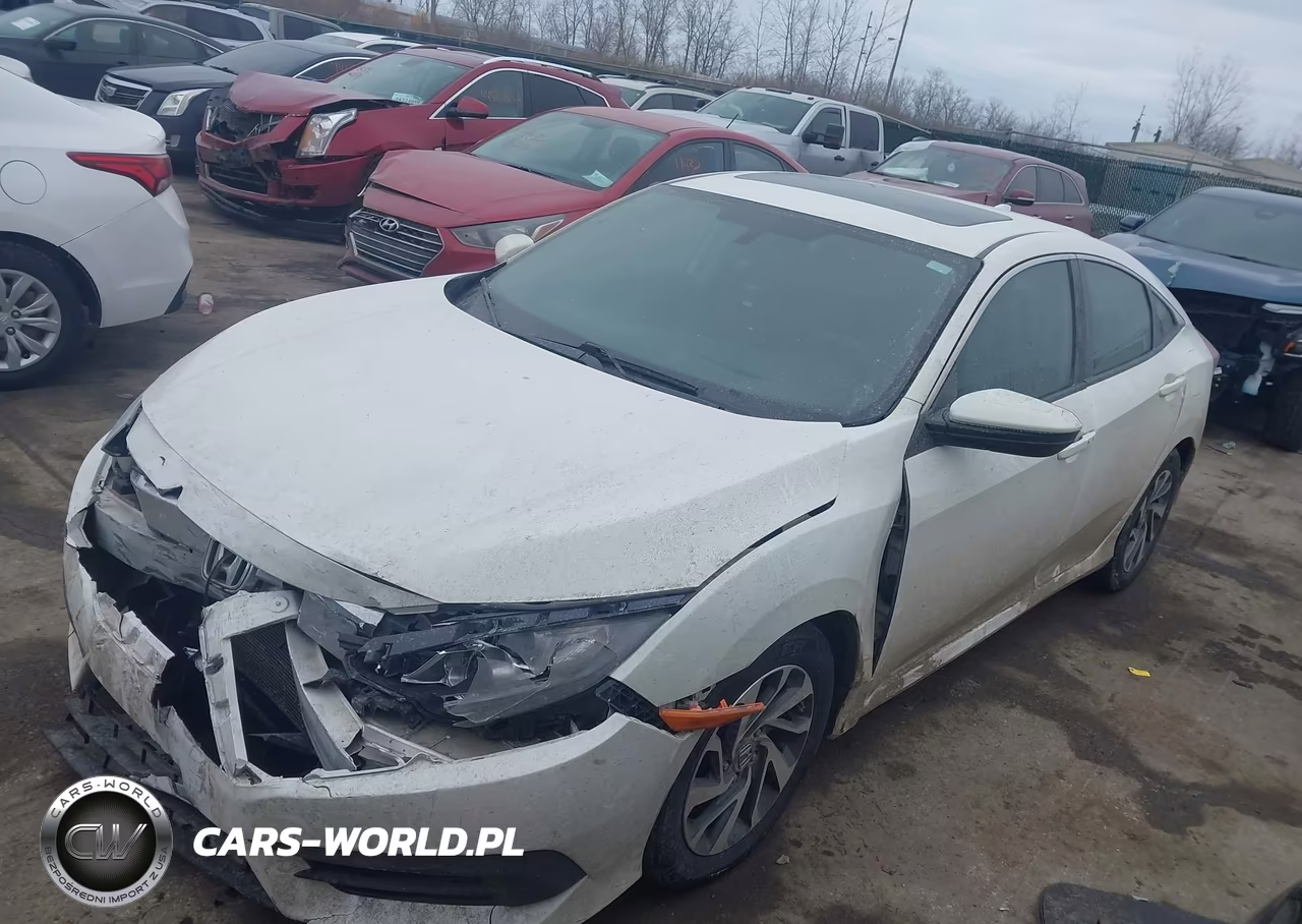 2018 Honda Civic Ex VIN:19XFC2F76JE025530 - 2