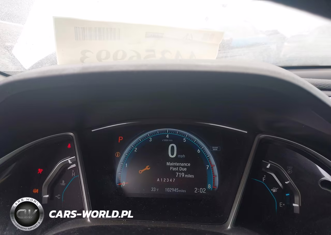 2018 Honda Civic Ex VIN:19XFC2F76JE025530 - 7