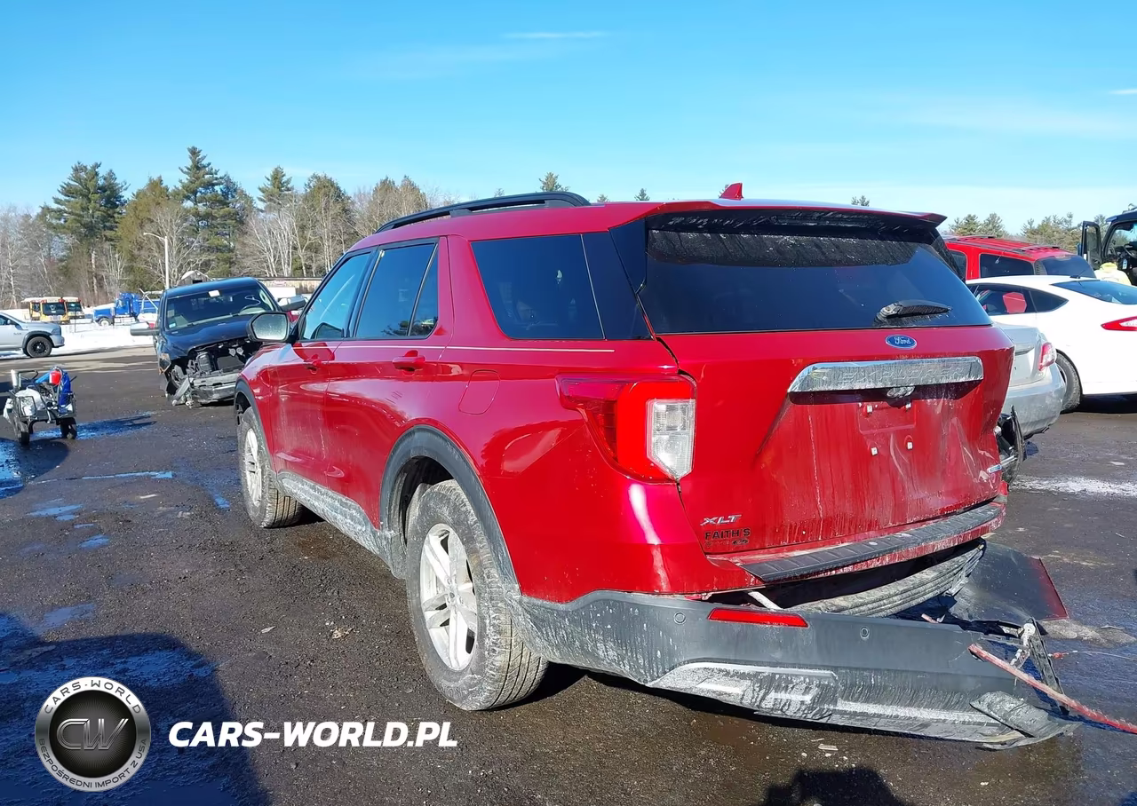 2020 Ford Explorer Xlt VIN:1FMSK8DH3LGB88697 - 3