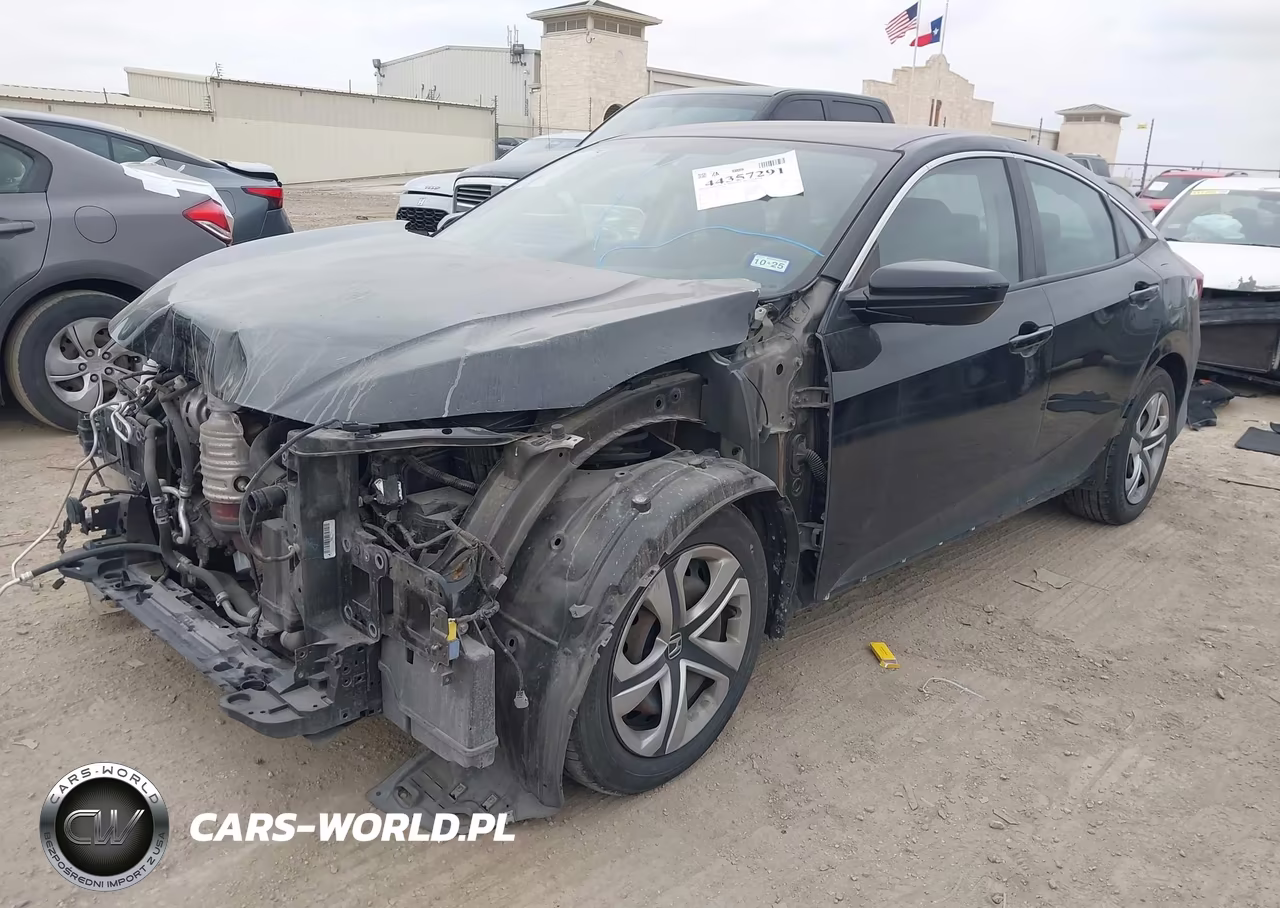 2018 Honda Civic Lx VIN:19XFC2F55JE024156 - 2