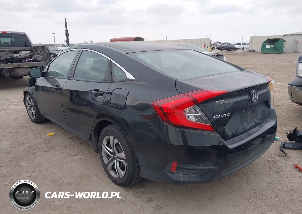 2018 Honda Civic Lx VIN:19XFC2F55JE024156 - 3