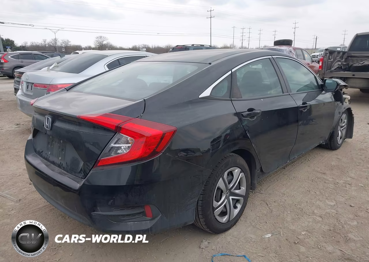 2018 Honda Civic Lx VIN:19XFC2F55JE024156 - 4