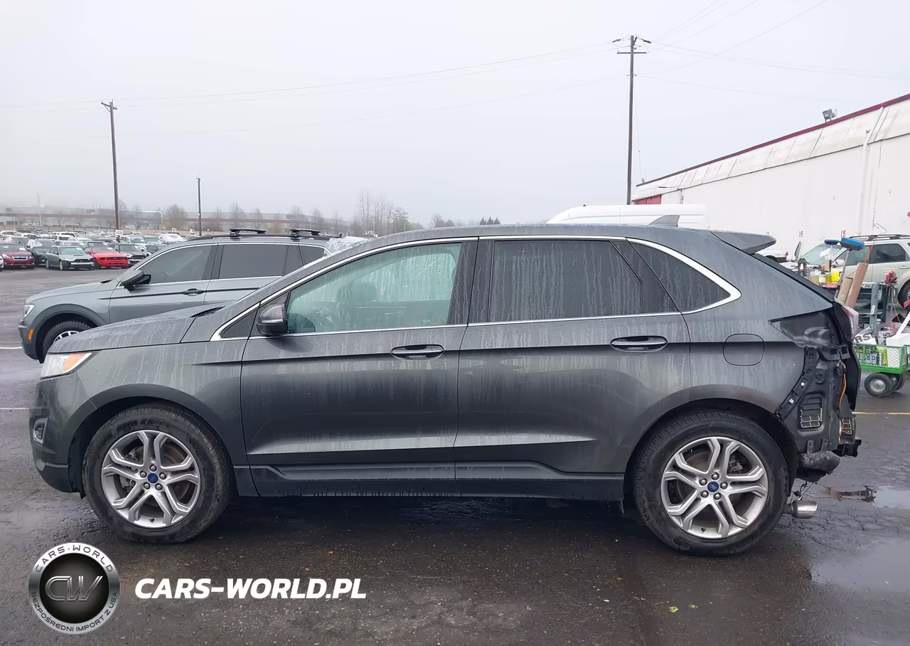 2015 Ford Edge Titanium VIN:2FMTK4K9XFBB22149 - 14