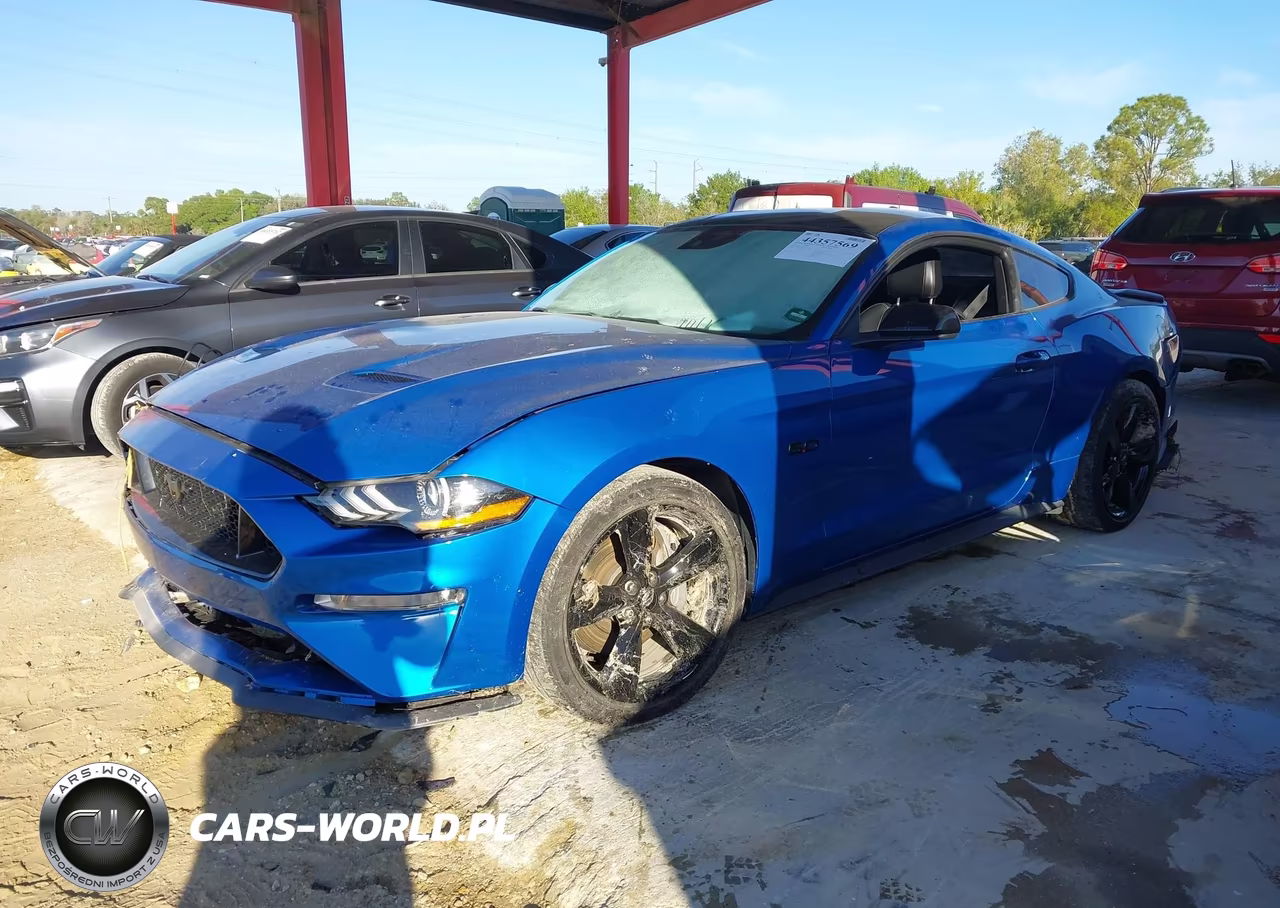 2021 Ford Mustang Gt Fastback VIN:1FA6P8CF6M5119254 - 2