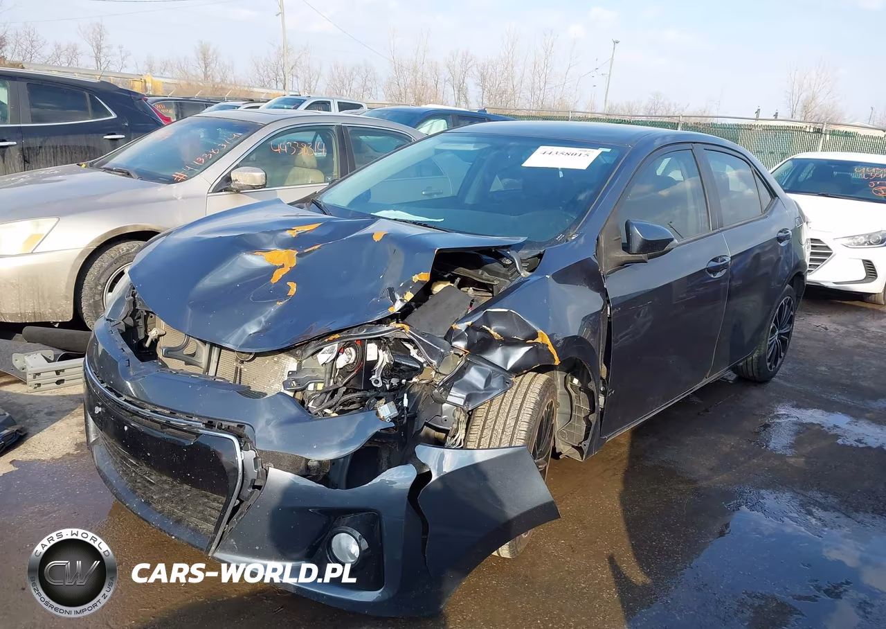 2016 Toyota Corolla S Plus VIN:2T1BURHE2GC582877 - 2
