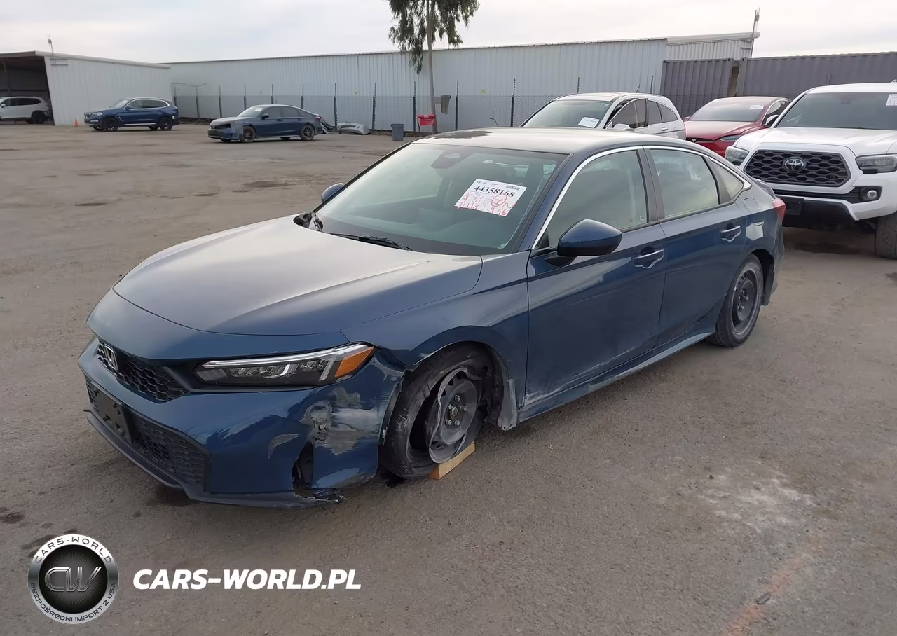 2025 Honda Civic Lx VIN:2HGFE2F2XSH549088 - 2