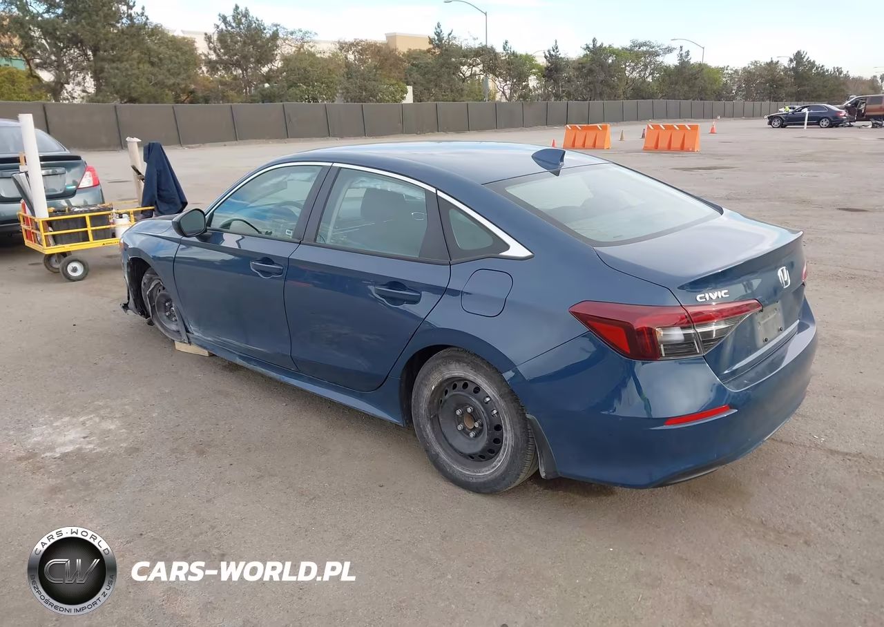 2025 Honda Civic Lx VIN:2HGFE2F2XSH549088 - 3
