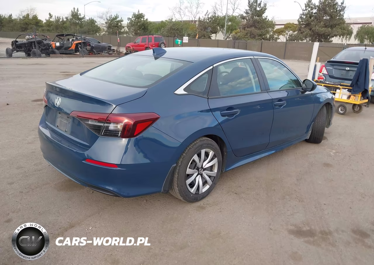 2025 Honda Civic Lx VIN:2HGFE2F2XSH549088 - 4