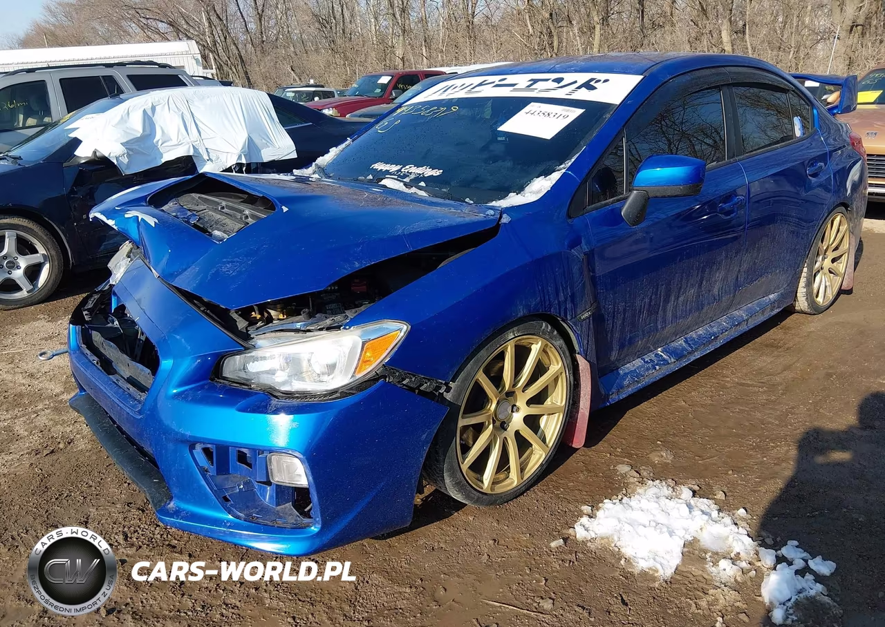 2015 Subaru Wrx VIN:JF1VA1A63F9820420 - 2