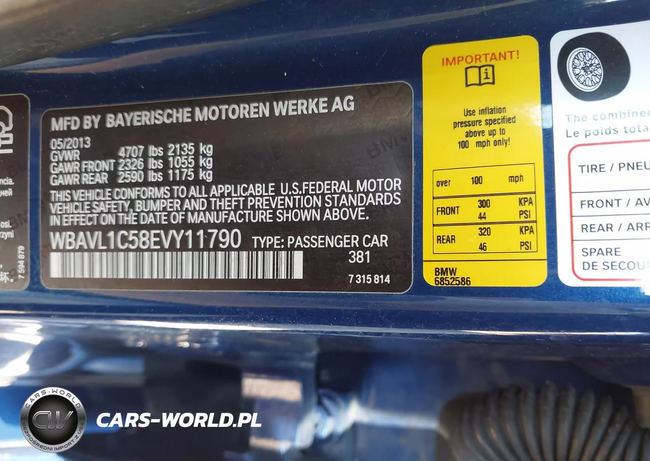 2014 BMW X1 xDrive28I VIN:WBAVL1C58EVY11790 - 9