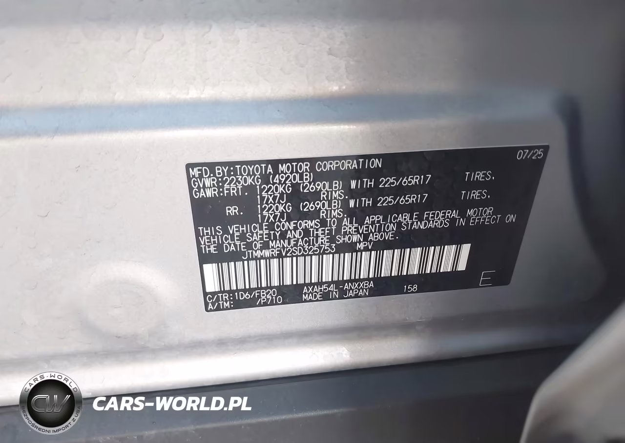 2025 Toyota Rav4 Hybrid Le VIN:JTMMWRFV2SD325753 - 9