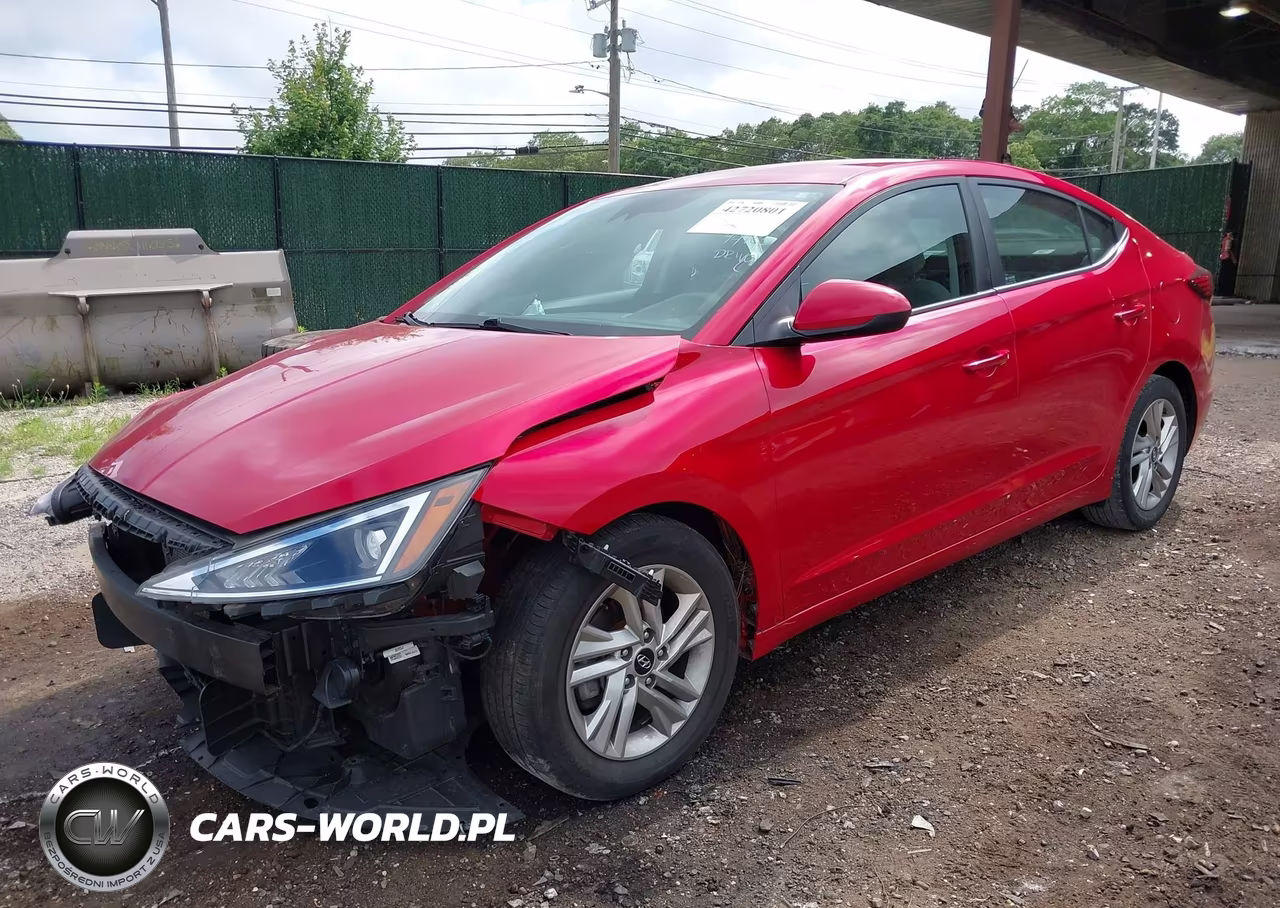 2020 Hyundai Elantra Sel VIN:5NPD84LF6LH568777 - 2