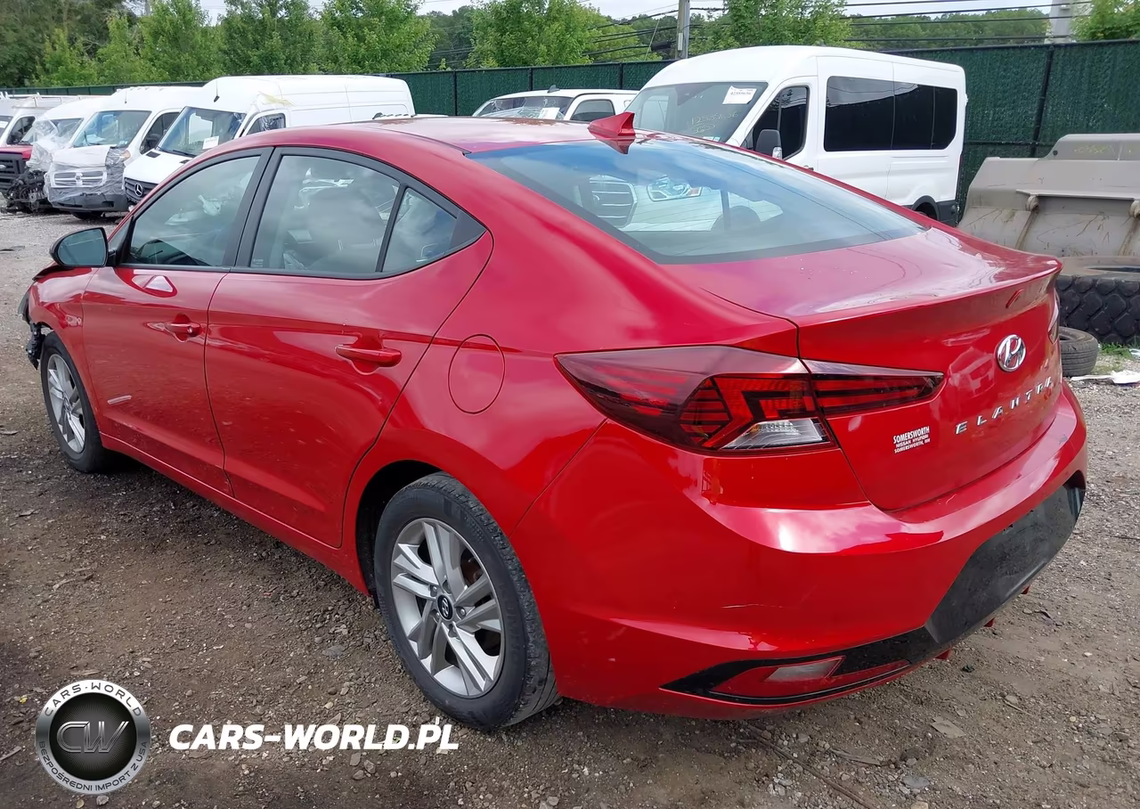 2020 Hyundai Elantra Sel VIN:5NPD84LF6LH568777 - 3