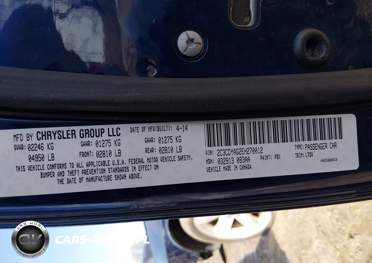 2014 Dodge Challenger Sxt VIN:2C3CDYAG2EH270012 - 9