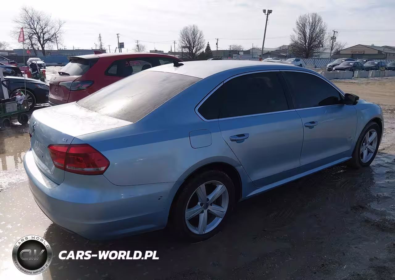 2012 Volkswagen Passat 2.5L Se VIN:1VWBH7A37CC089519 - 4