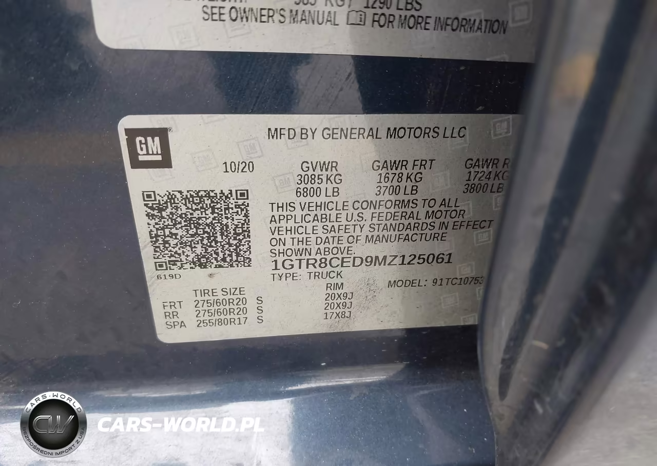 2021 GMC Sierra 1500 2Wd Standard Box Elevation VIN:1GTR8CED9MZ125061 - 9