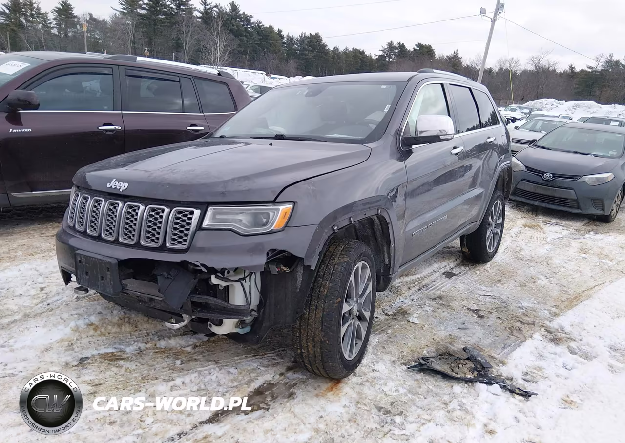 2017 Jeep Grand Cherokee Overland 4X4 VIN:1C4RJFCG0HC954466 - 2