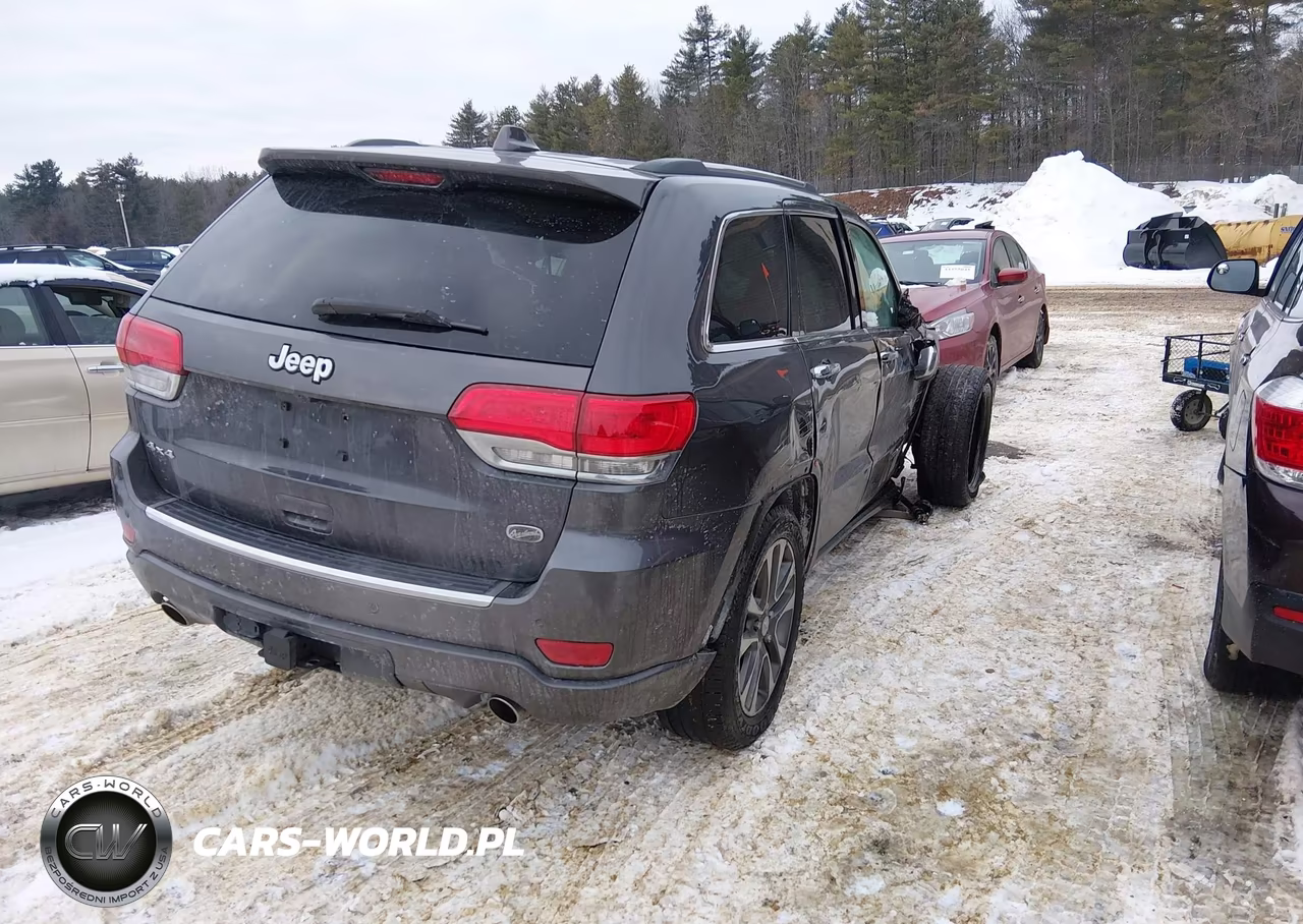 2017 Jeep Grand Cherokee Overland 4X4 VIN:1C4RJFCG0HC954466 - 4