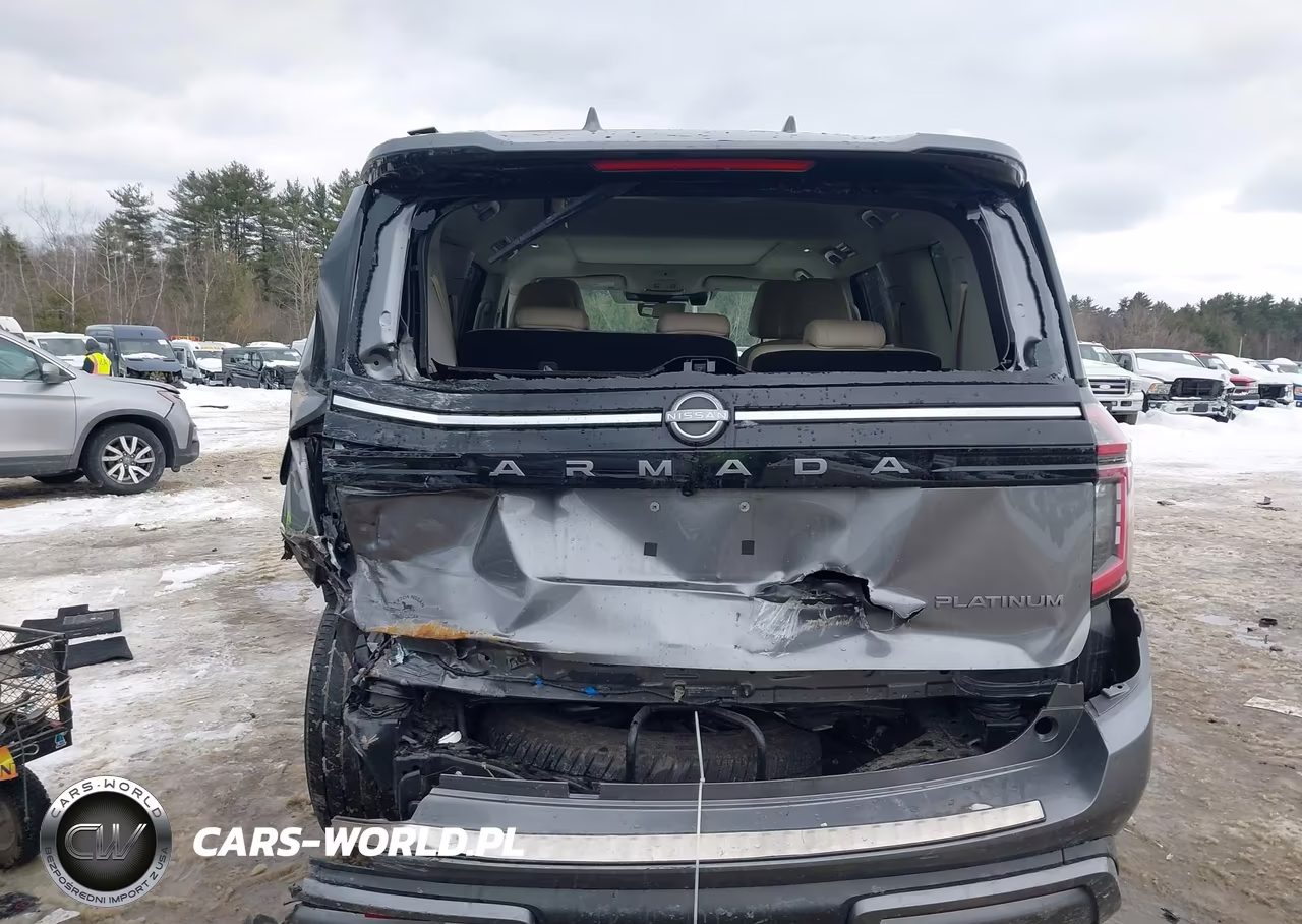 2025 Nissan Armada Platinum 4Wd VIN:JN8AY3EB2S9101665 - 16