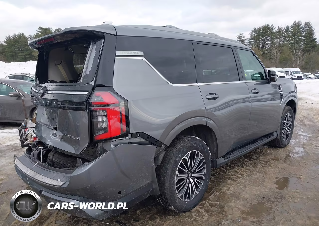 2025 Nissan Armada Platinum 4Wd VIN:JN8AY3EB2S9101665 - 4