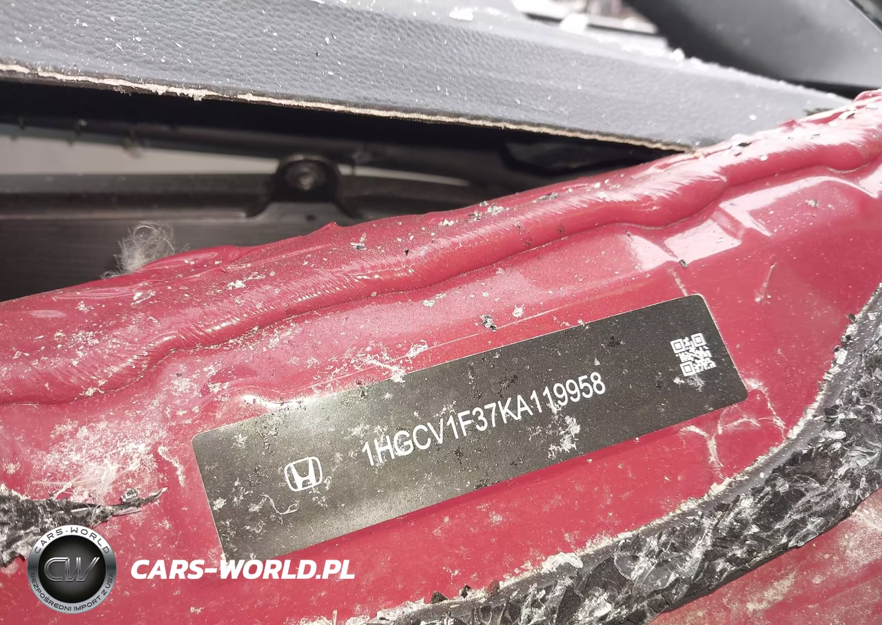 2019 Honda Accord Sport VIN:1HGCV1F37KA119958 - 9