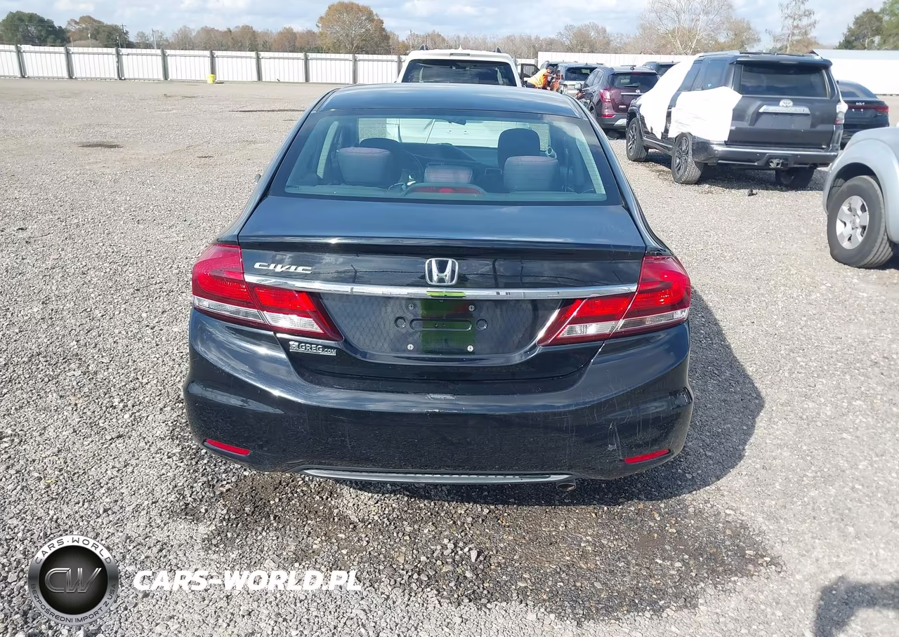 2015 Honda Civic Ex VIN:19XFB2F86FE004955 - 17