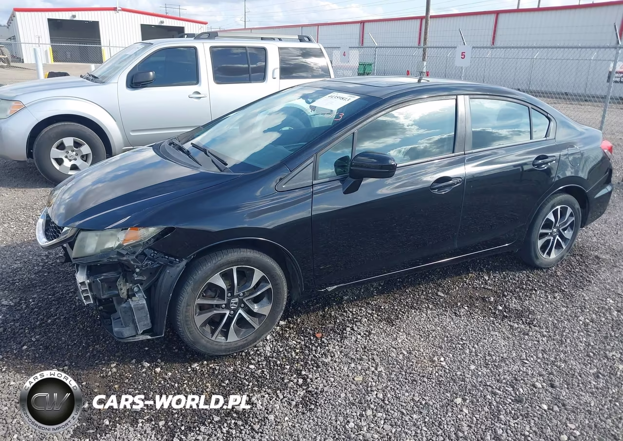 2015 Honda Civic Ex VIN:19XFB2F86FE004955 - 2