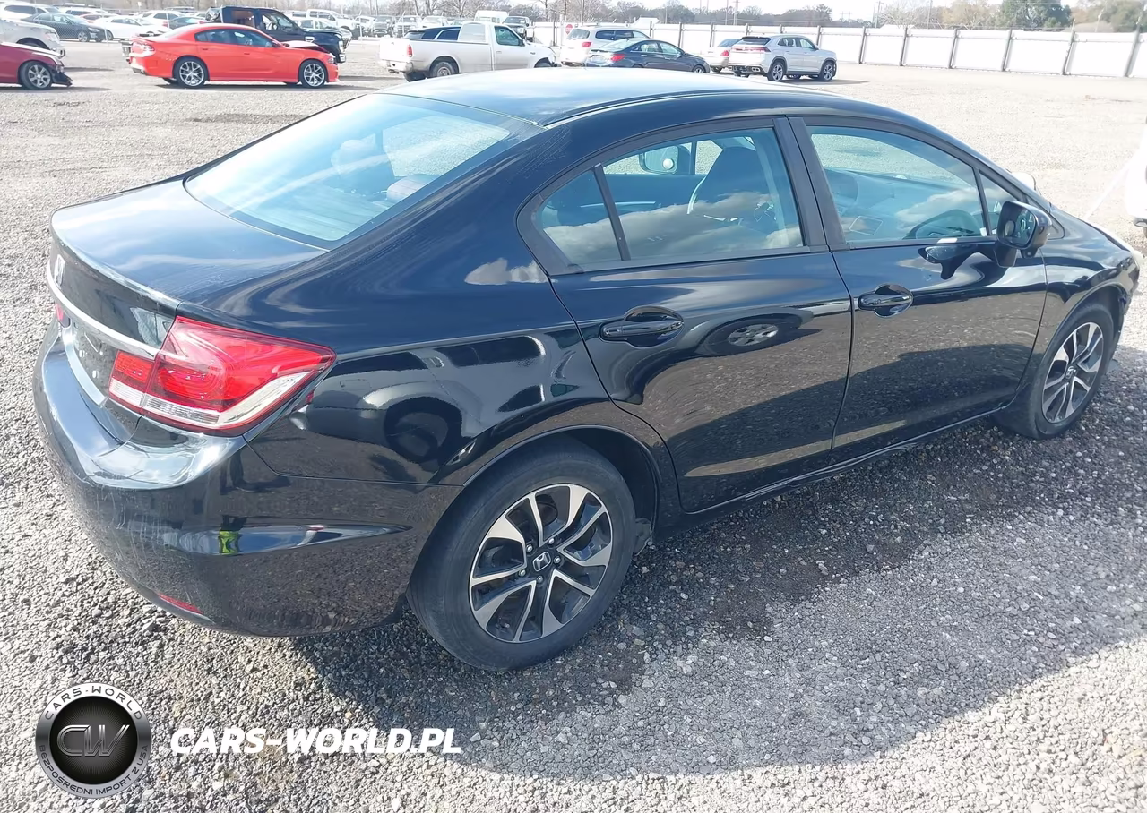 2015 Honda Civic Ex VIN:19XFB2F86FE004955 - 4