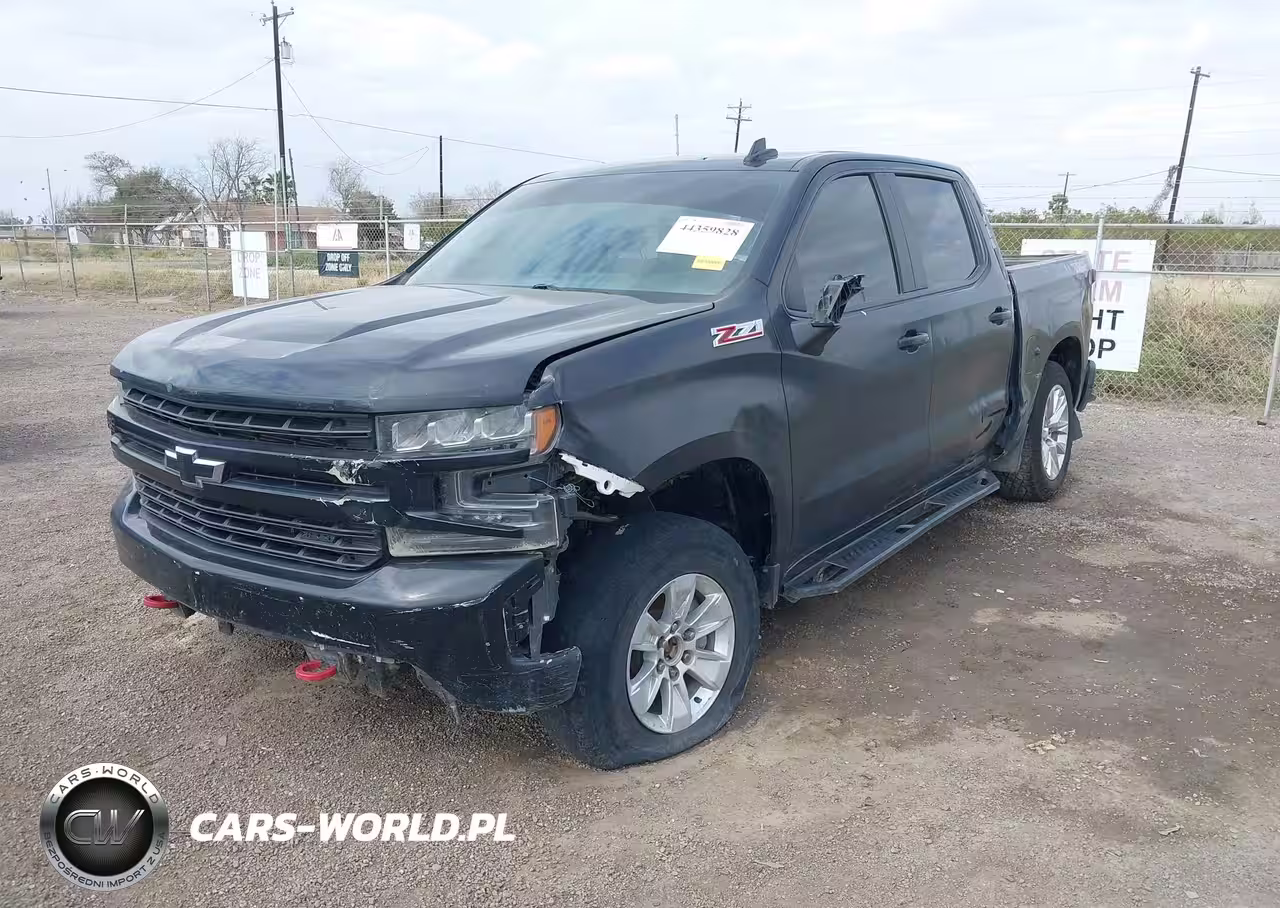 2021 Chevrolet Silverado 1500 4Wd Short Bed Lt Trail Boss VIN:1GCPYFED1MZ445161 - 2