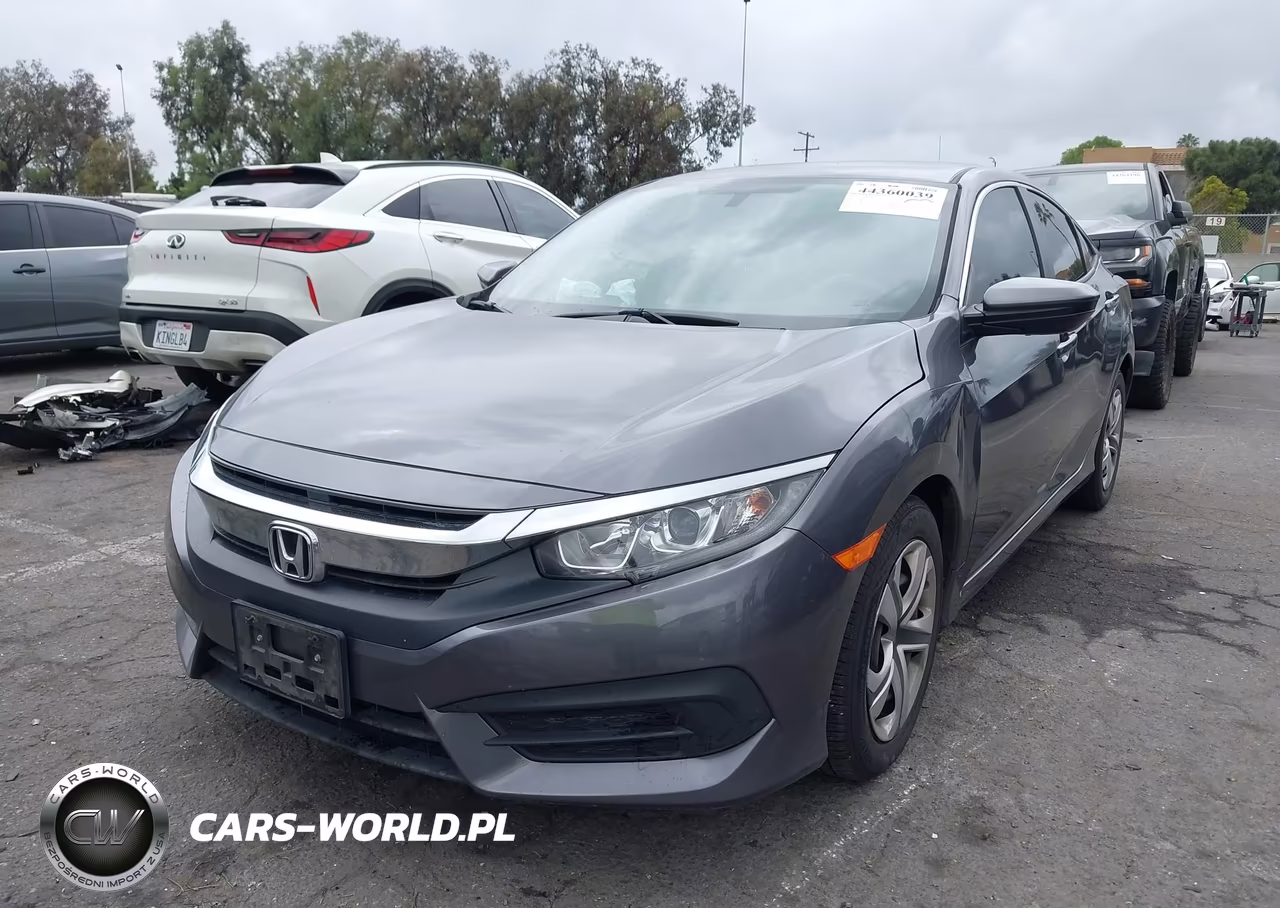 2016 Honda Civic Lx VIN:2HGFC2F57GH561738 - 2