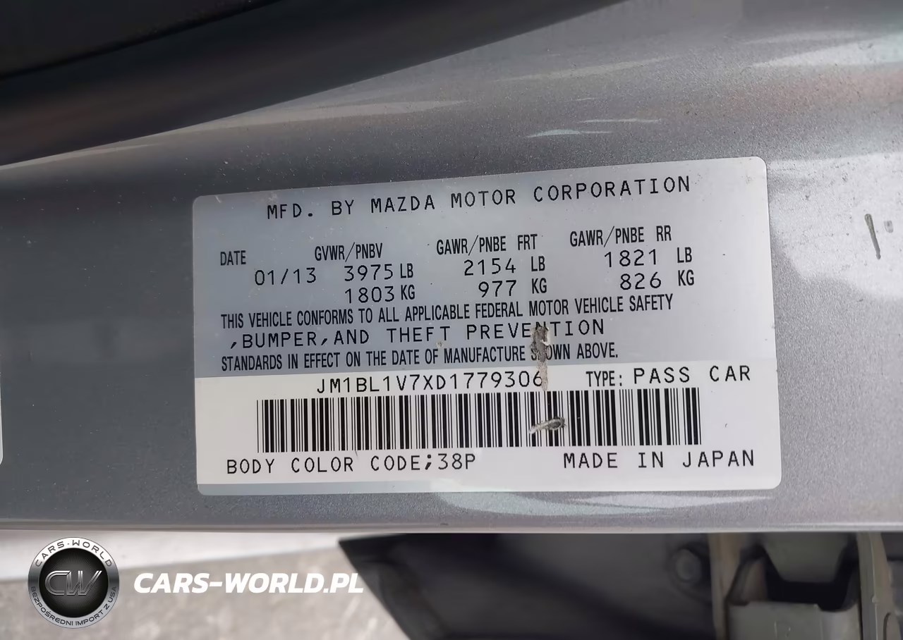 2013 Mazda Mazda3 I Touring VIN:JM1BL1V7XD1779306 - 9