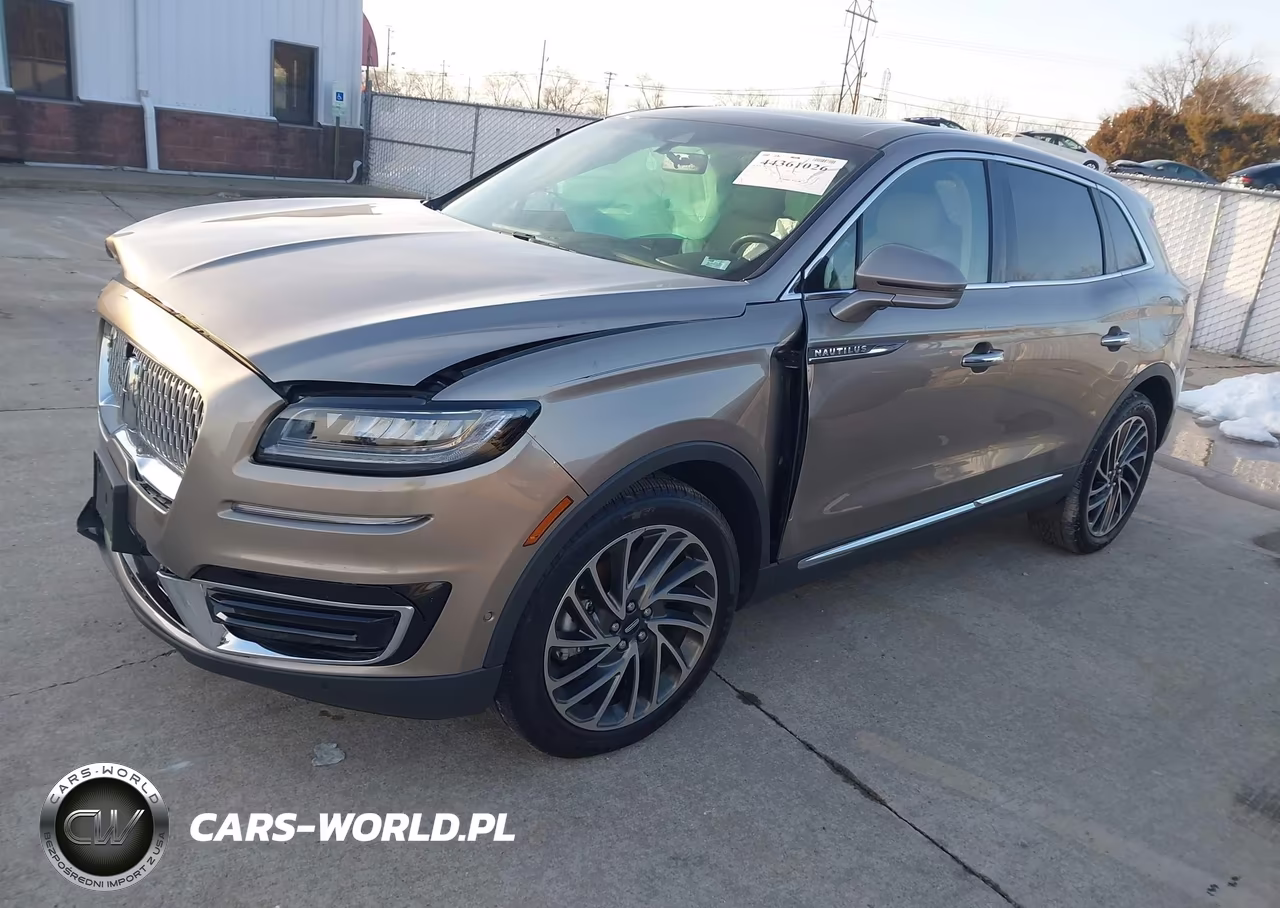 2019 Lincoln Nautilus Reserve VIN:2LMPJ8LP1KBL51391 - 2