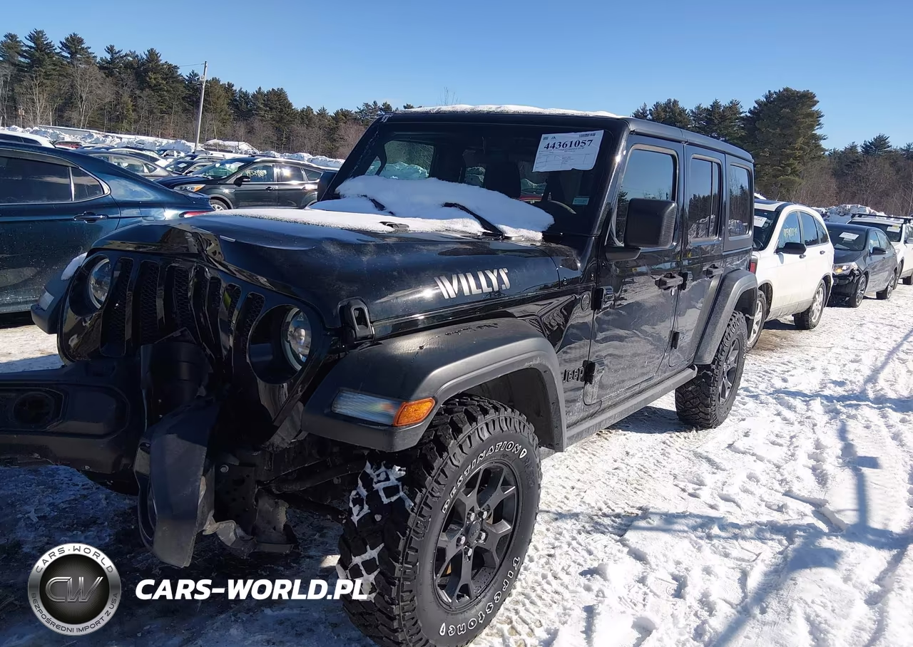 2023 Jeep Wrangler 4-Door Willys 4X4 VIN:1C4HJXDG1PW625014 - 2