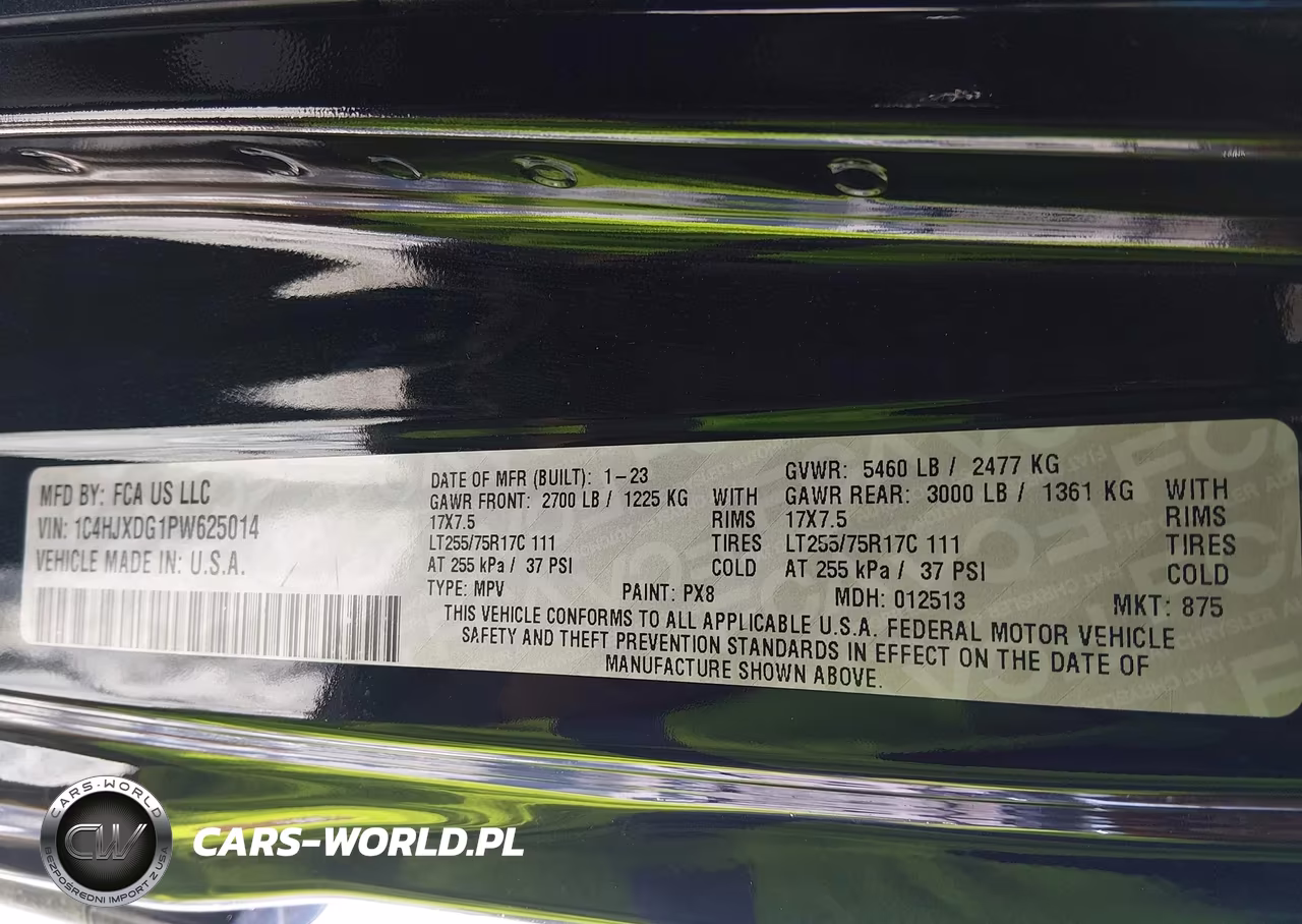 2023 Jeep Wrangler 4-Door Willys 4X4 VIN:1C4HJXDG1PW625014 - 9