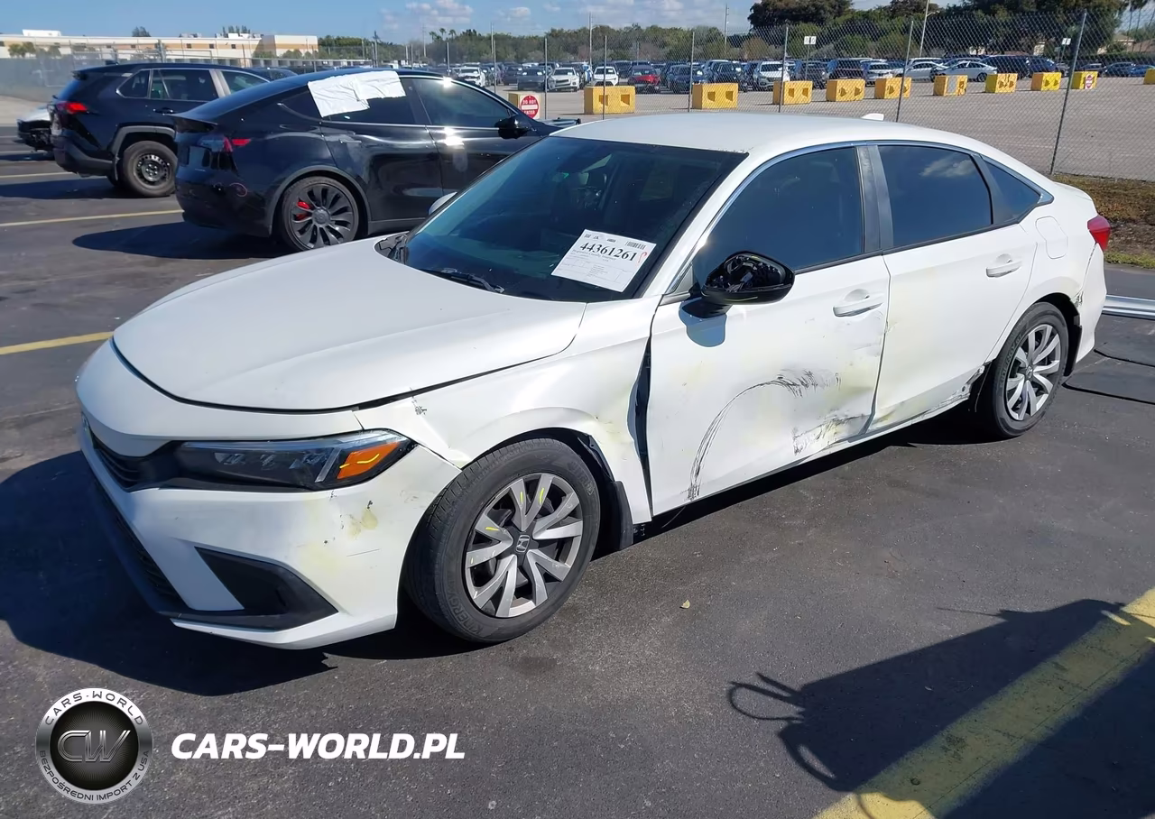2023 Honda Civic Lx VIN:2HGFE2F23PH533144 - 2