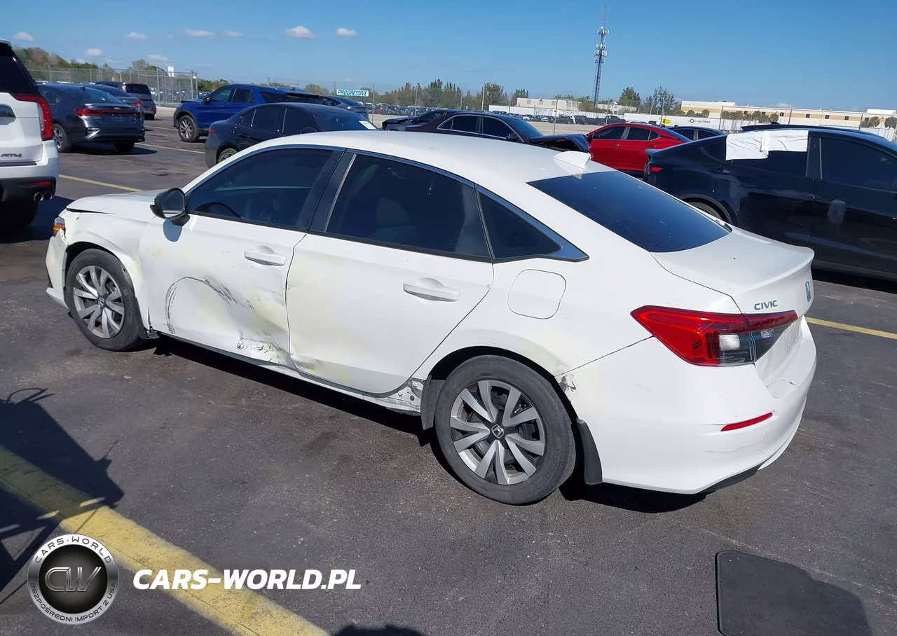 2023 Honda Civic Lx VIN:2HGFE2F23PH533144 - 3