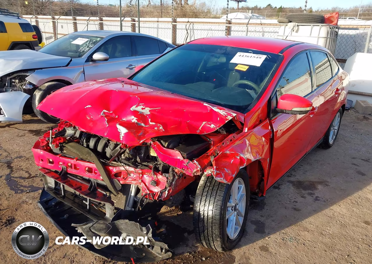 2015 Ford Focus Se VIN:1FADP3F22FL277141 - 2