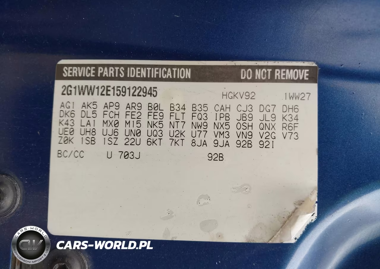 2005 Chevrolet Monte Carlo Ls VIN:2G1WW12E159122945 - 9