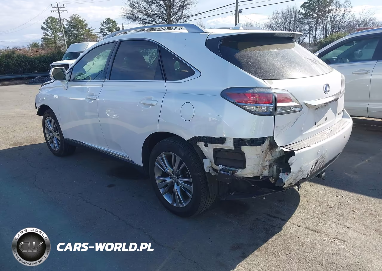 2013 Lexus Rx 350 VIN:2T2ZK1BA0DC097625 - 3