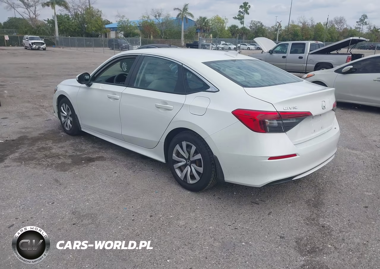 2023 Honda Civic Lx VIN:2HGFE2F29PH531608 - 3