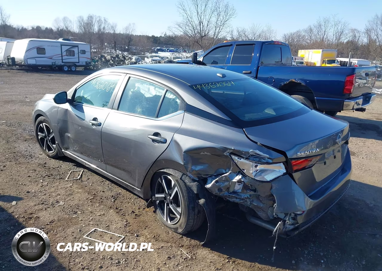2024 Nissan Sentra Sv Xtronic Cvt VIN:3N1AB8CV4RY324529 - 3