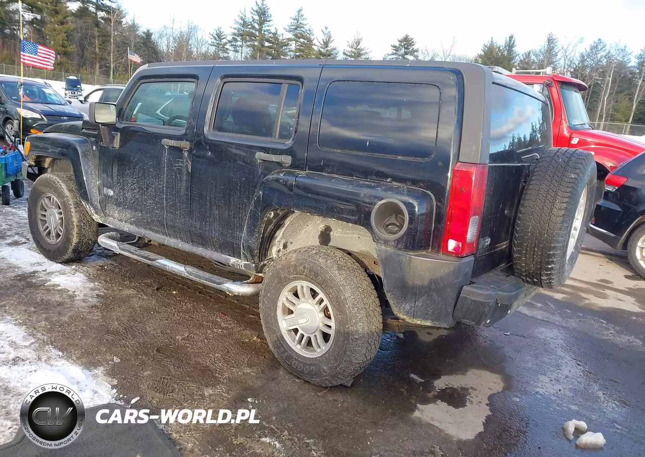 2007 Hummer H3 Suv VIN:5GTDN13E978184858 - 3