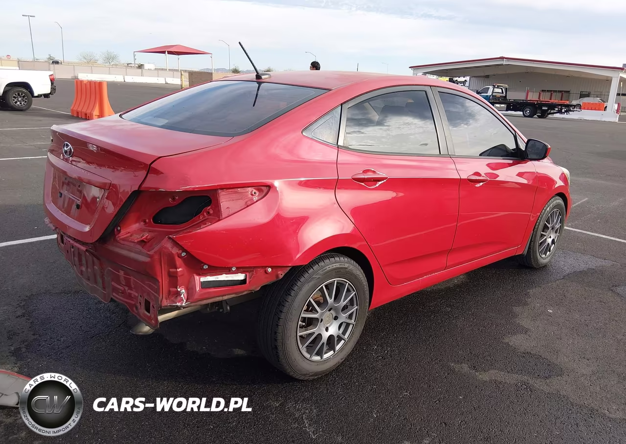 2012 Hyundai Accent Gls VIN:KMHCT4AE1CU182905 - 4