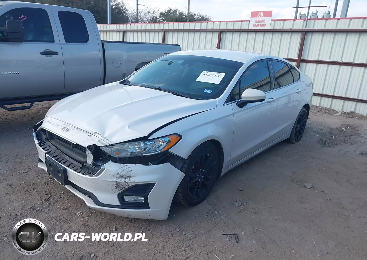 2019 Ford Fusion Se VIN:3FA6P0HD0KR250277 - 2