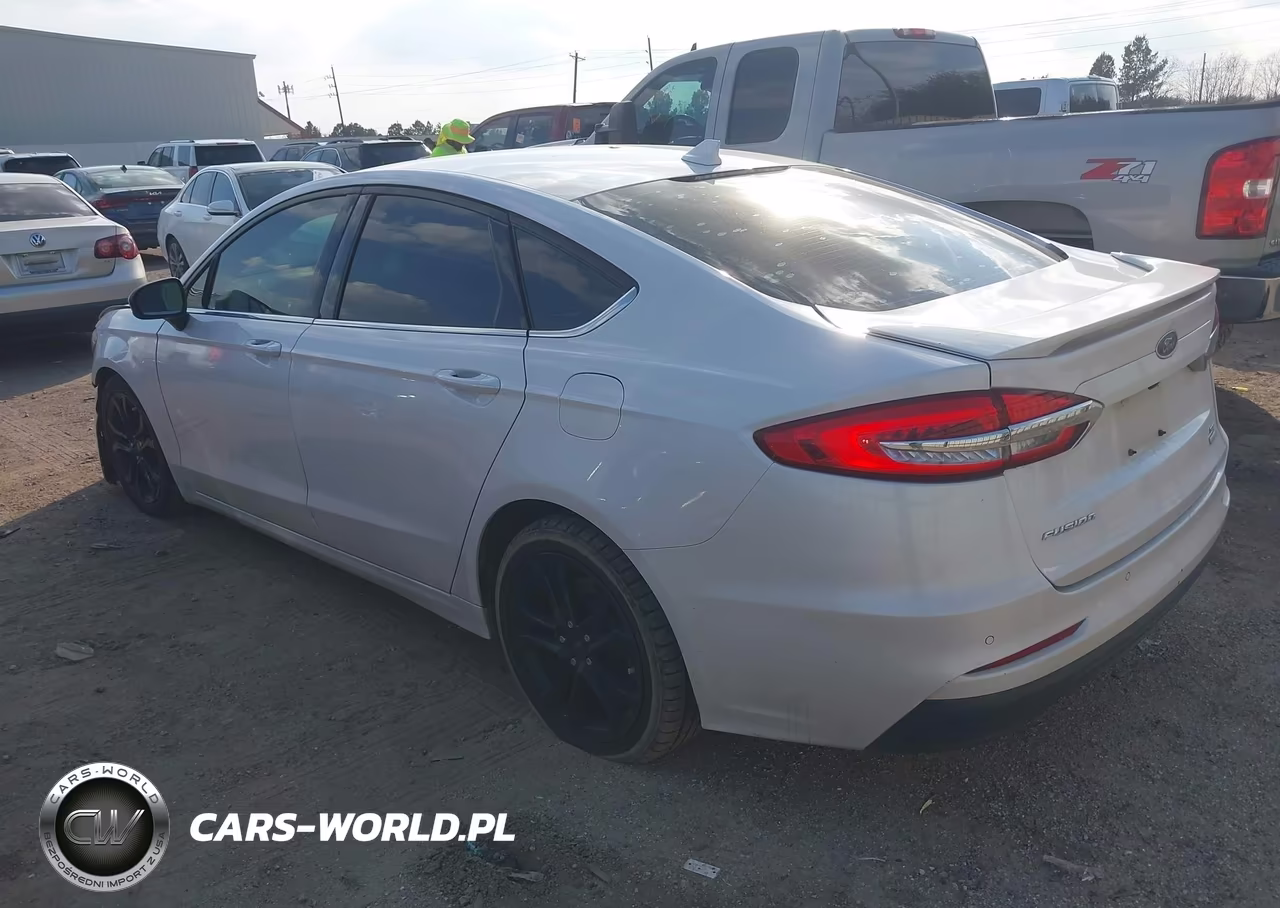 2019 Ford Fusion Se VIN:3FA6P0HD0KR250277 - 3