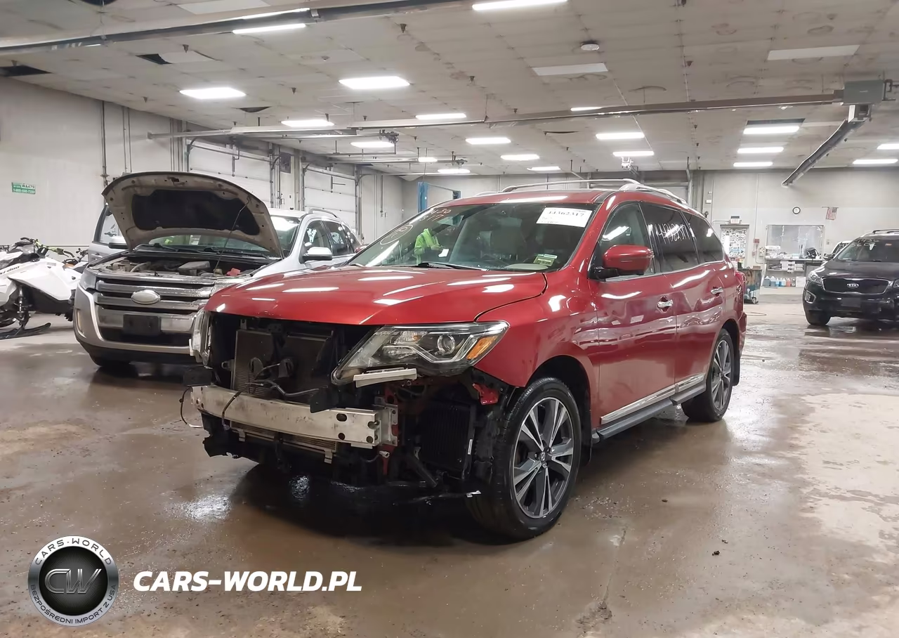 2017 Nissan Pathfinder Platinum VIN:5N1DR2MM9HC618388 - 2