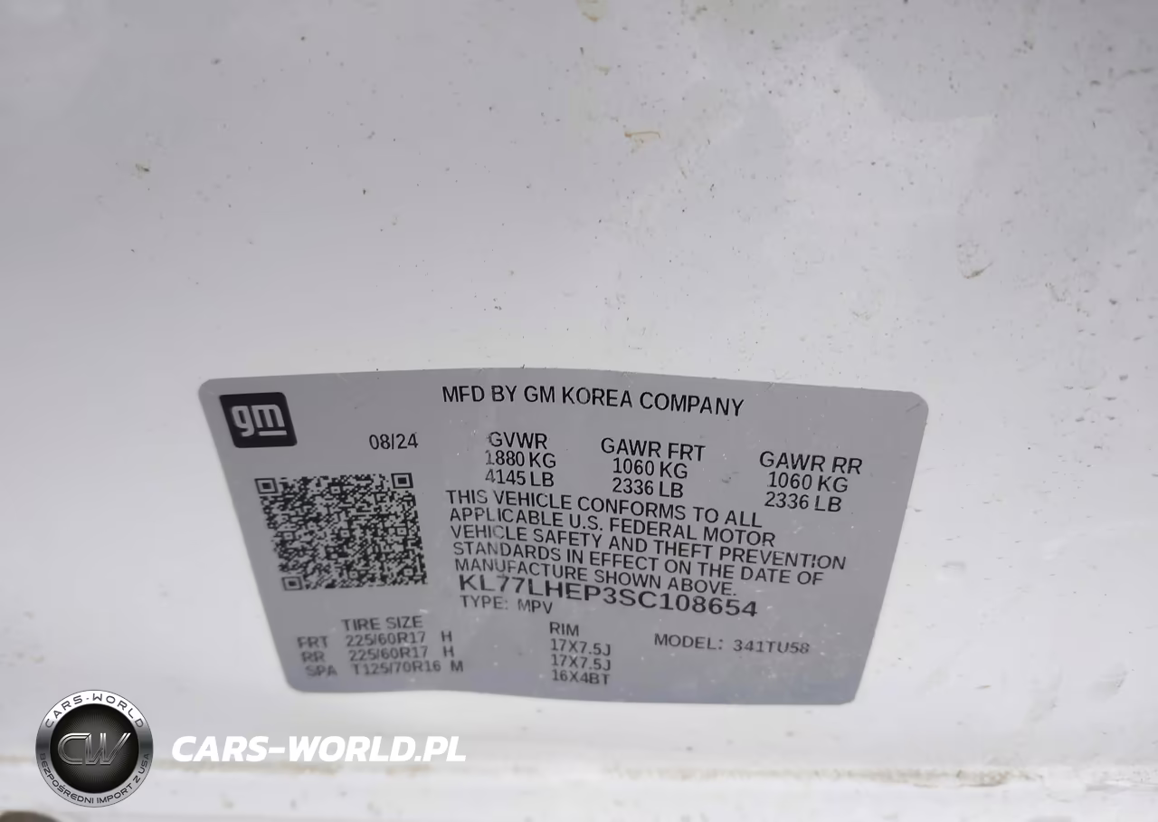 2025 Chevrolet Trax Fwd Lt VIN:KL77LHEP3SC108654 - 9