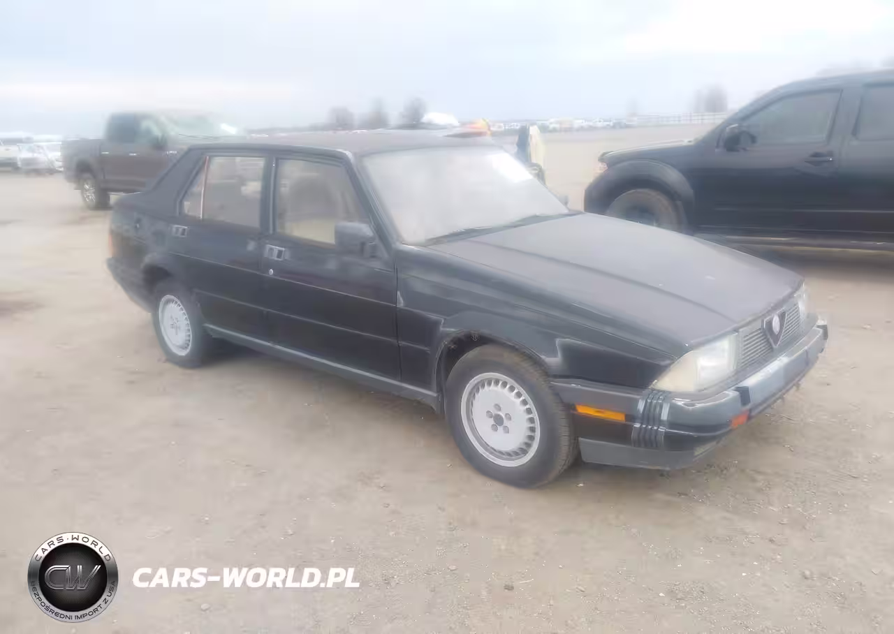 1987 Alfa Romeo Milano Gold