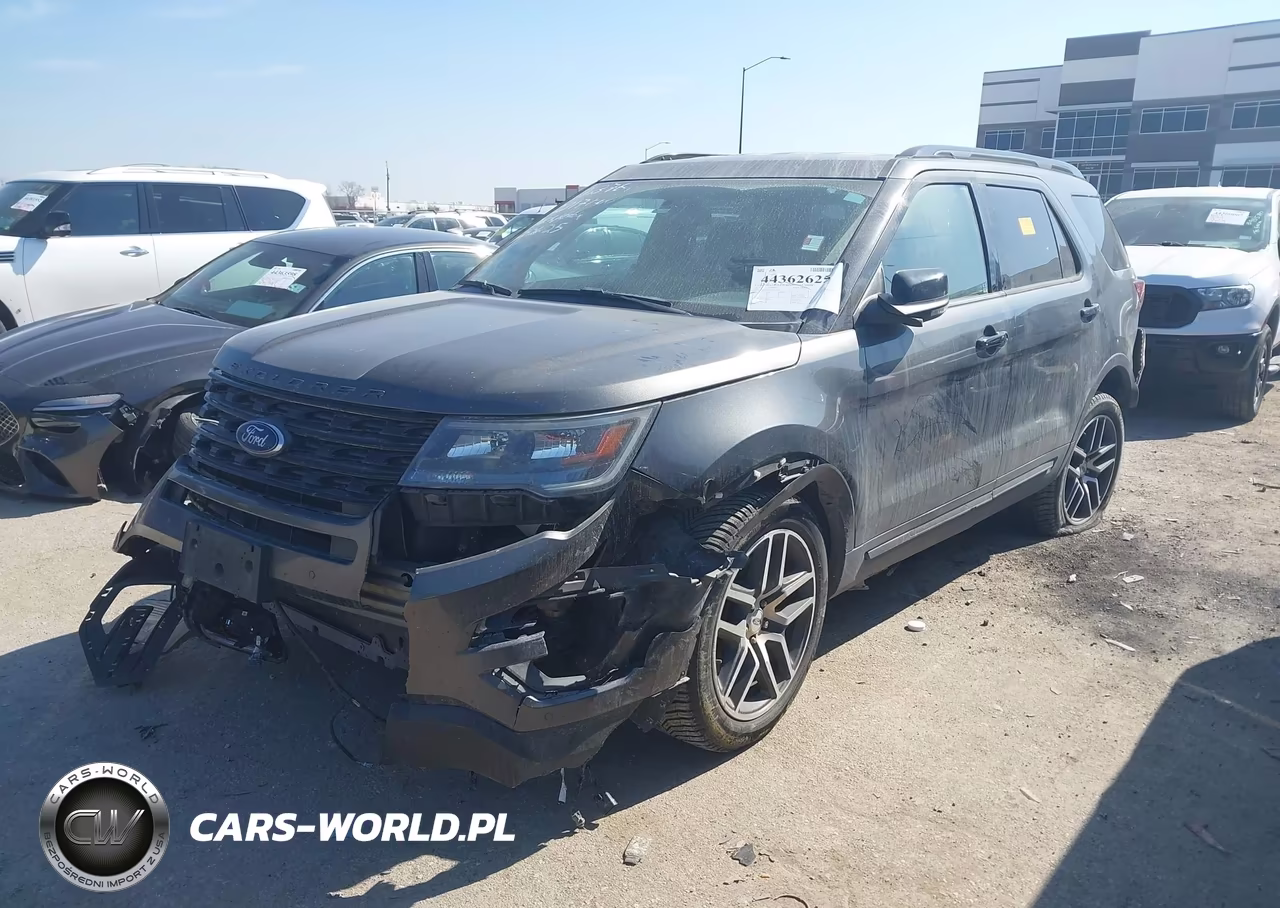 2017 Ford Explorer Sport VIN:1FM5K8GT9HGD23704 - 2