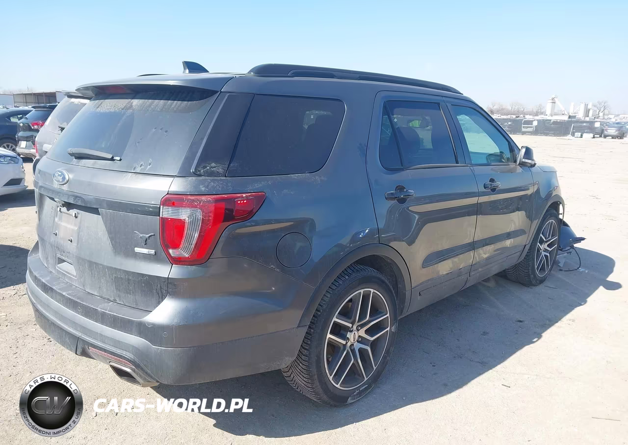 2017 Ford Explorer Sport VIN:1FM5K8GT9HGD23704 - 4